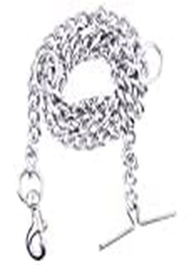 Pups&Pets طوق كلاب شديد التحمل من Pups&Pets، سلسلة متينة بتصميم ماسي وخطاف نحاسي للكلاب الكبيرة (مقاس XXX كبير) (الطول: 63 بوصة، السماكة: 3 سم) - 6 قطع - Image 1